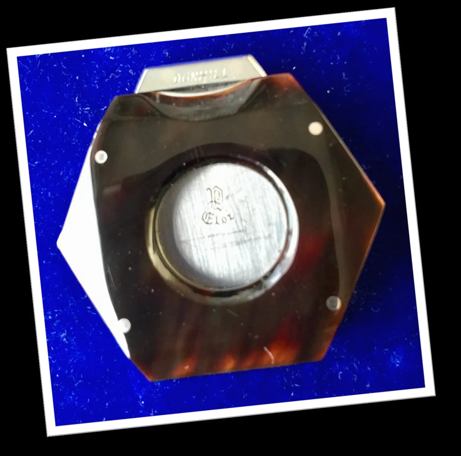 DUNHILL ELOI 1970 ÉCAILLE FACETTÉE GUIL.