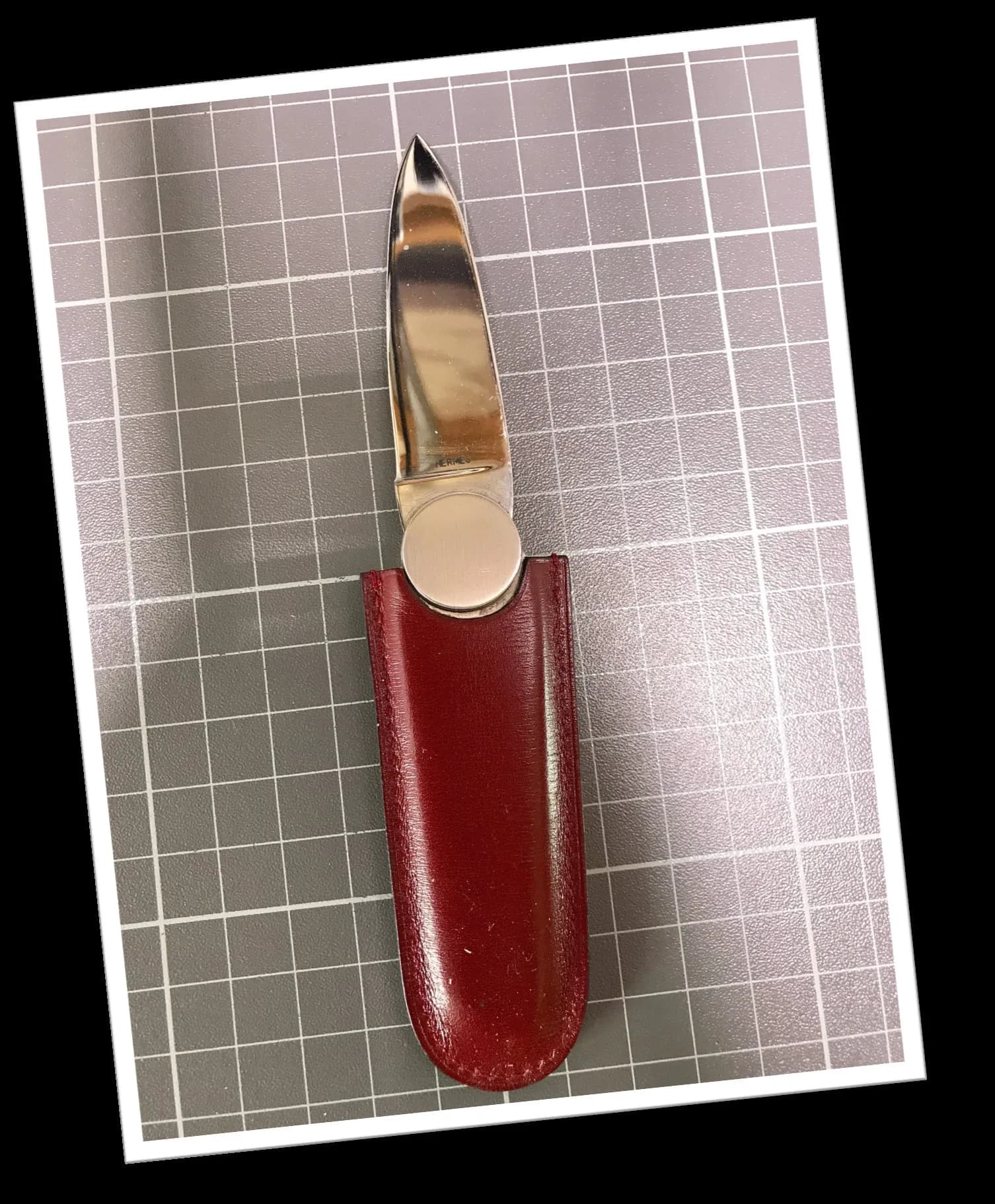 HERMÈS ELOI 1980 ROUGE PIVOT