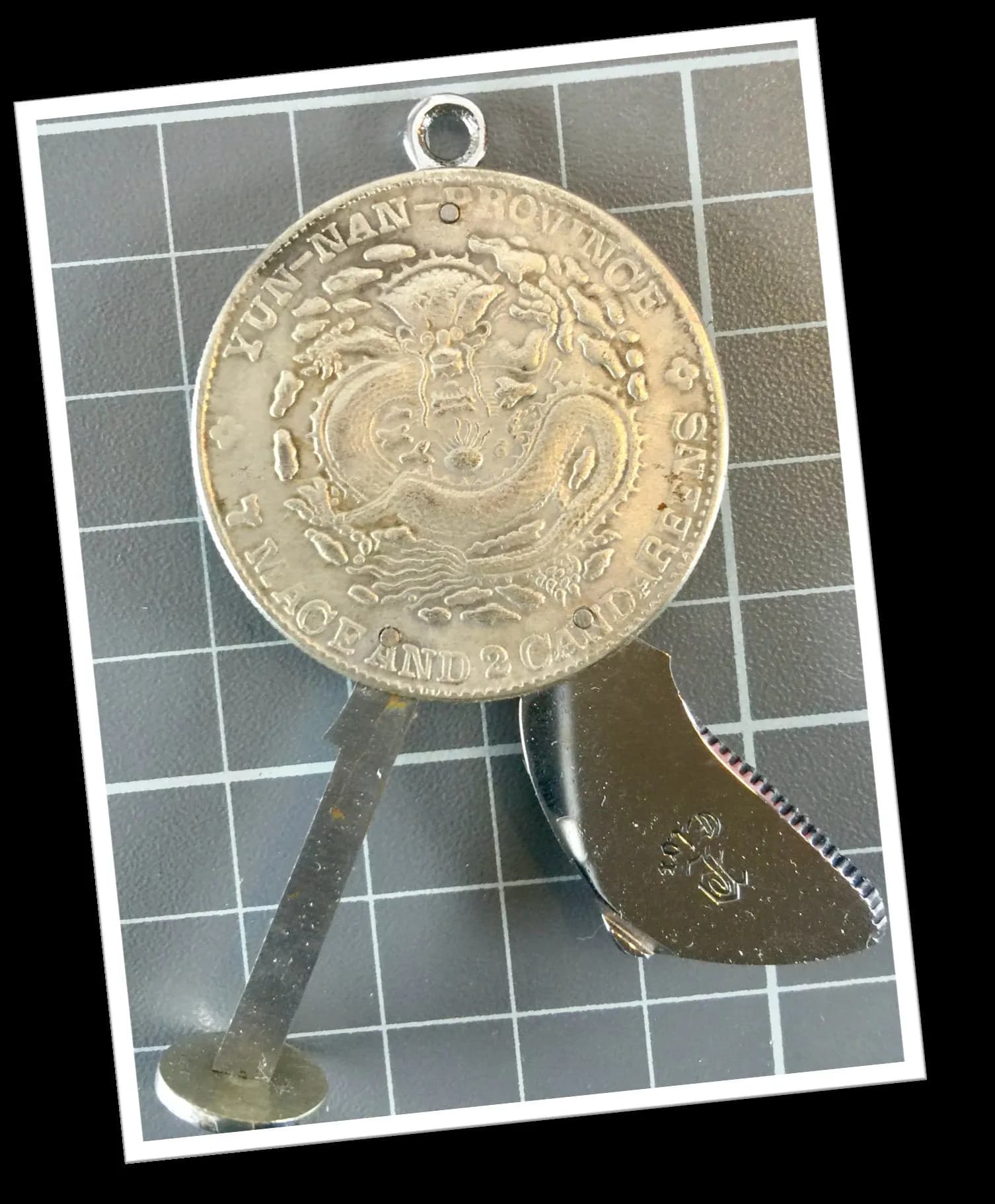ELOI 1980 NAN MACE CHINE NÉCESSAIRE-PIPE 2pcs