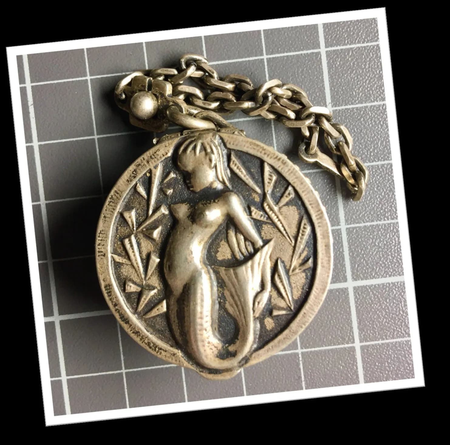 ELOI 1950 TABATIÈRE SIRÈNE AFRICAINE