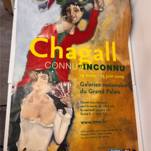 Chagall Connu et Inconnu Galeries Nationales du Grand Palais