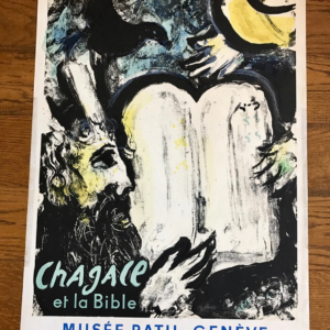 Marc Chagall Moïse et les tables de la loi - Musée Rath Genève