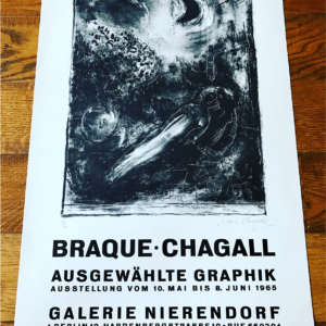 Braque - Chagall Ausgewahlte Graphik - Galerie Nierendorf (œuvre gravé NB)