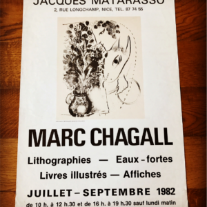 Galerie Jacque Matarasso - Le bouquet à la femme et la chèvre NB