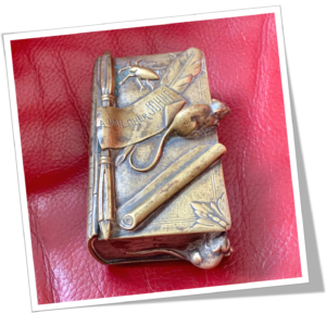 N.I 1850 LIVRE DE FABLES BRONZE