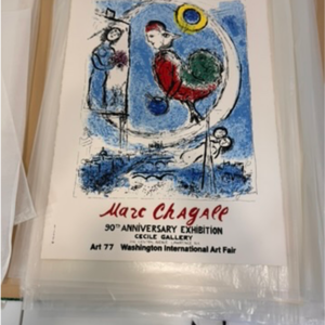 Marc Chagall 90th anniversary exhibition Cecile Gallery - Washington
