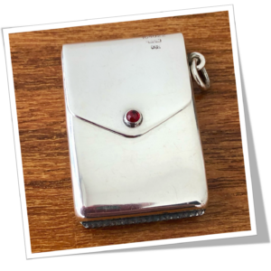 D.R.G.M 1920 ENVELOPPE RUBIS CABOCHON