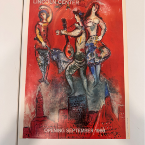 Marc Chagall Carmen - Metropolitan Opera NY Galerie Alexandre Iolas