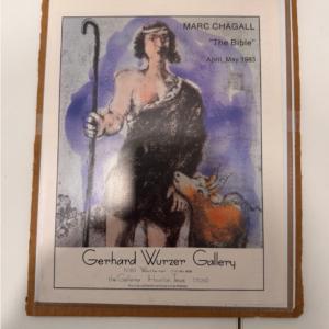 Marc Chagall The Bible Gerhard Wurzer Gallery Houston Texas