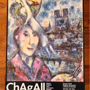 Chagall - les amoureux notre dame - Venezia