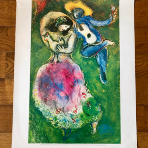 Le couple de danseurs mexicains - Chagall en nuestro siglo