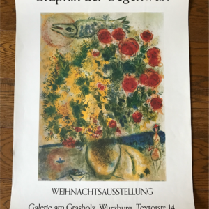 Marc Chagall Graphik der Gegenwart - Galerie Am Grasholz (bouquet au poisson)