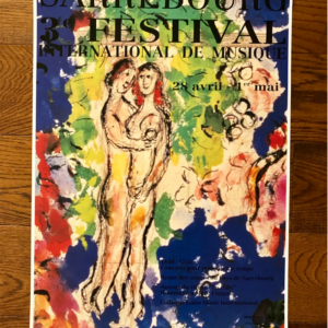 Marc Chagall Vitrail de la Paix - 3è festival de Musique Sarrebourg