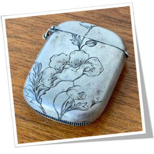 N.I 1910 FLEUR ANÉMONE GRAVÉE