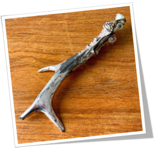 N.I 1960 CERF ARGENTÉ ANC.