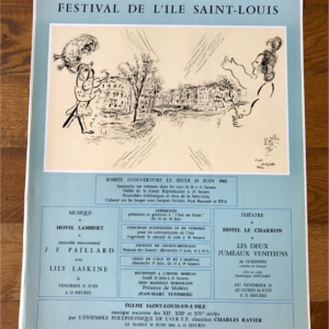 Marc Chagall Festival de l'Ile Saint Louis
