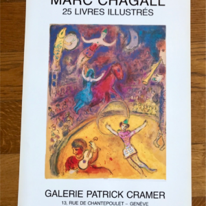 Galerie Patrick Cramer - 25 livres illustrés _ Genève (Cirque rose)