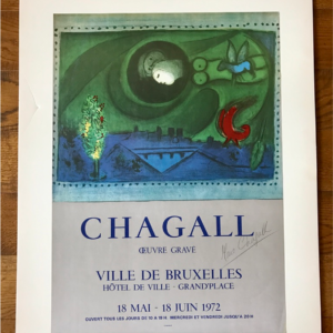 Marc Chagall Ville de Bruxelles