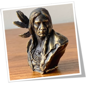 N.I 1900 BUSTE INDIEN D’AMÉRIQUE