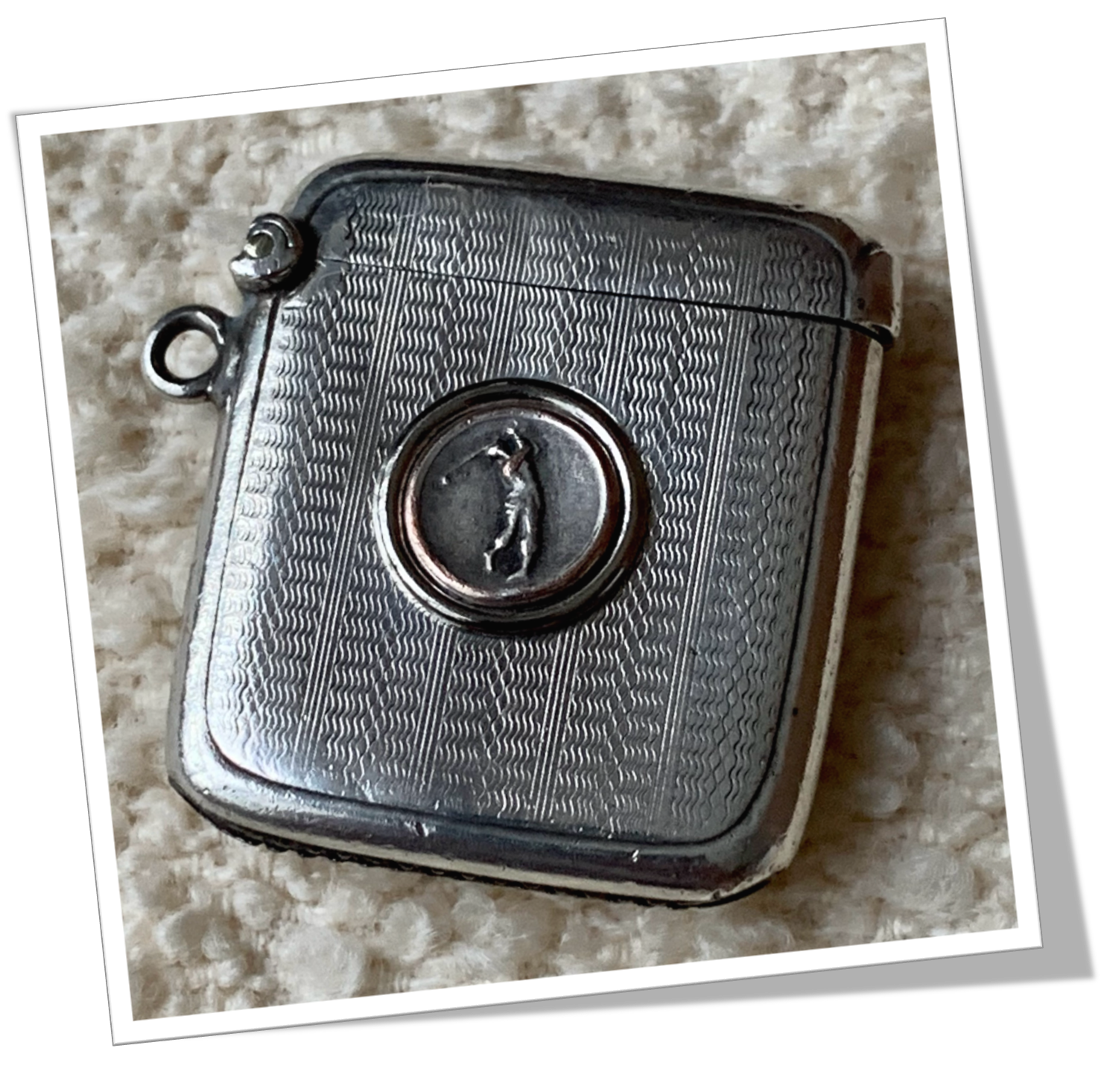 WILLIAM NEALE 1911 GOLFEUR EN MÉDAILLON