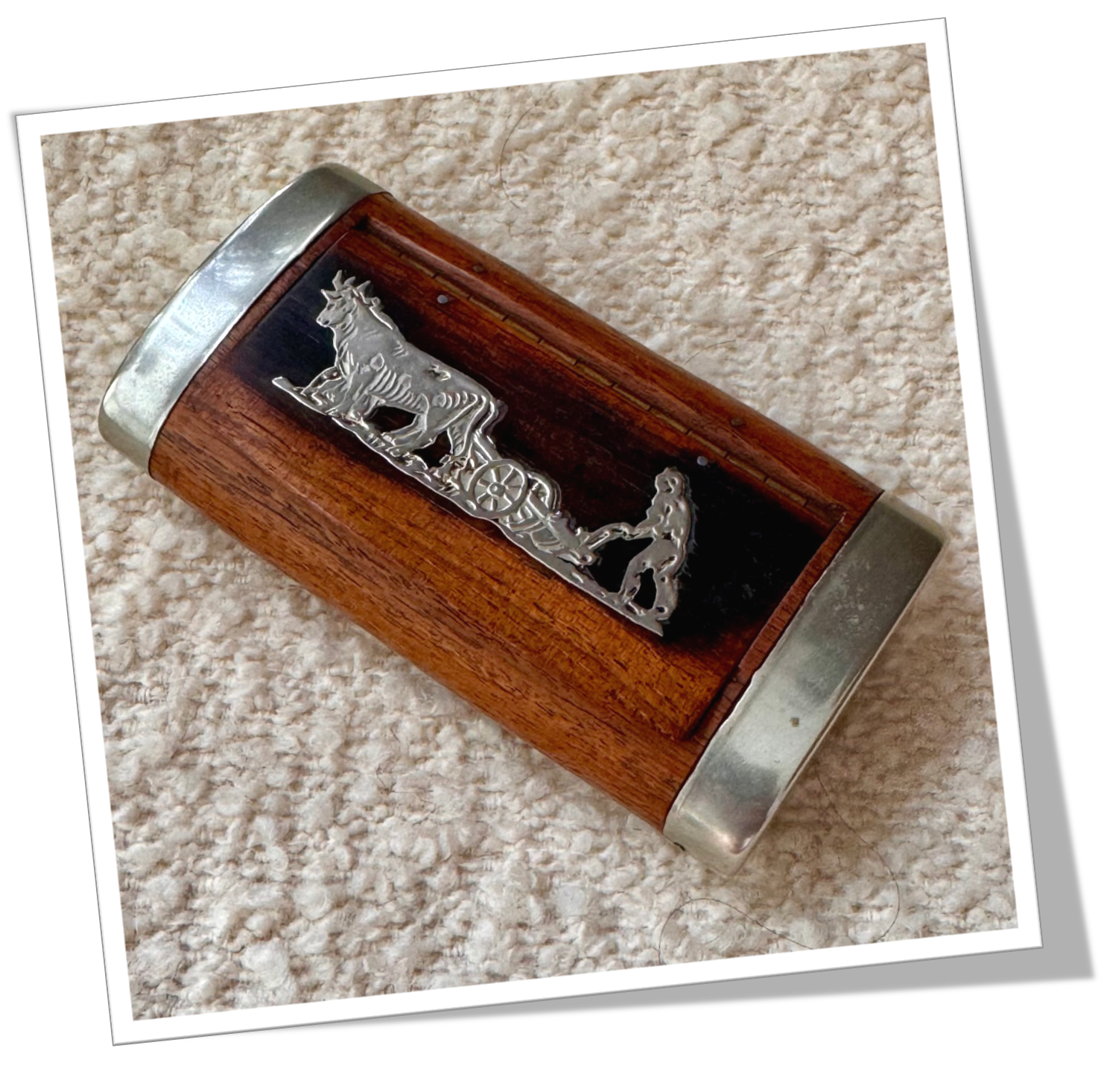 N.I 1910 TABATIÈRE AGRICOLE SOVIÉTIQUE