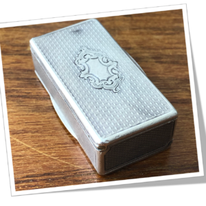 N.I 1870 LINÉAIRE ANTIQUE CARTOUCHE ORNÉ