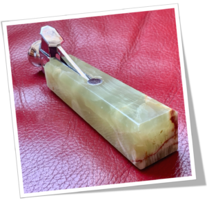 CWS 1960 OBÉLISQUE NÉPHRITE VERTE TRANS.