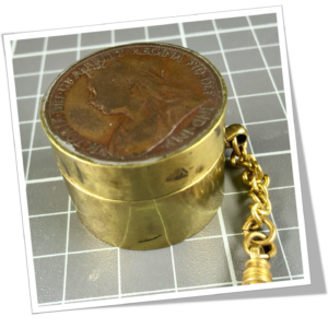 N.I 1910 TABATIÈRE VICTORIA 1895 & 1896