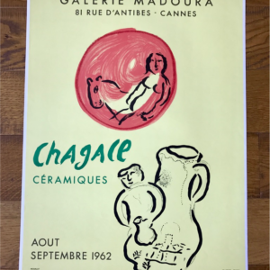 Marc Chagall Céramiques Galerie Madoura - Cannes