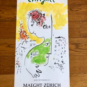 Marc Chagall Auto-portrait têtes supeposées Zurich