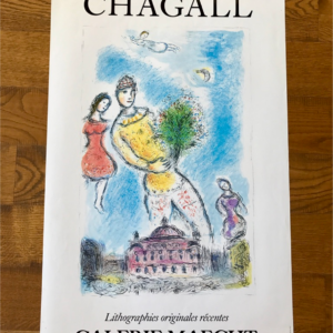 Marc Chagall L'opéra bleu - Lithographies originales et récente Galerie Maeght
