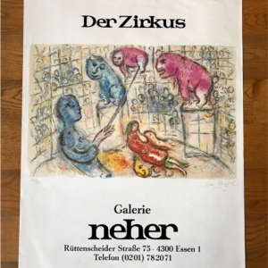 Marc Chagall Der Zirkus - Galerie Neher