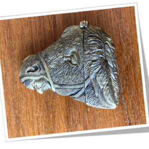 N.I 1890 TROMPE-L’ŒIL HOMME ÂNE