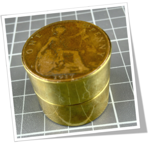 N.I 1920 TABATIÈRE TRENCH GEORGE V 1917