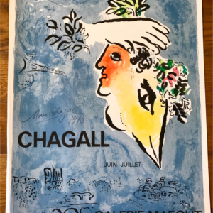 Marc Chagall Le ciel bleu - Galerie Maeght