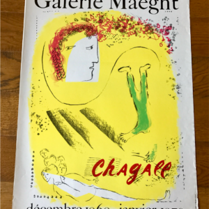 Marc Chagall Tête jaune le plafond - Galerie Maeght