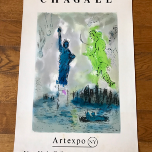 Statue de la Liberté Marc Chagall - Art Expo New York Coliseum