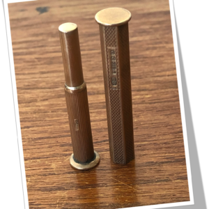 E. BAKER 1938 PERCE-CIGARE TROMPE FACETTÉ FOURR. PIQ.