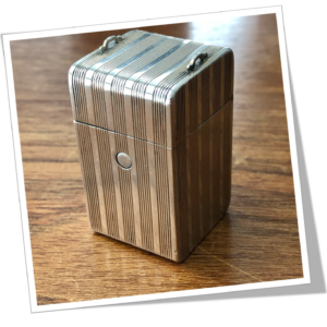 N.I 1920 TABATIÈRE MALLE VOYAGE