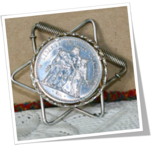 N.I 1970 PINCE À BILLETS ÉTOILE HERCULE 1969