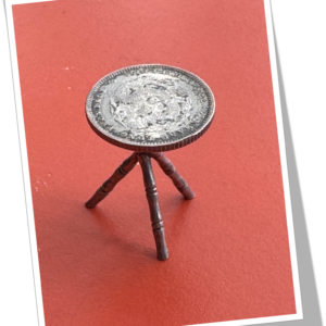 N.I TABOURET MINIATURE CHINE