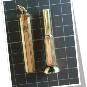 COHEN & CHARLES 1939 PERCE-CIGARE TROMPE FACETTÉ LINÉAIRE FOURR. PIQ.