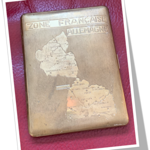 N.I 1950 ÉTUI À CIGARETTES ZONE FR Allemagne