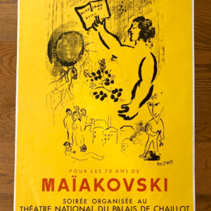 Marc Chagall Hommage à Maïkovski - Théâtre National du Palais de Chaillot
