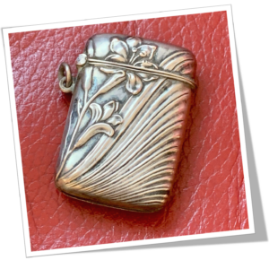 N.I 1900 ANÉMONES AUX VAGUES ART NOUVEAU