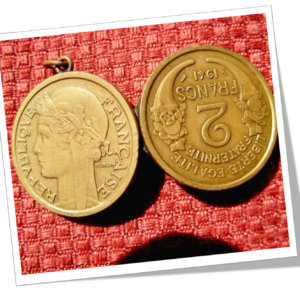 N.I 1950 MONNAIE DE BAGNARD 2Frs. 1941