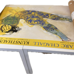 Marc Chagall kunsthaus zurich (danseuse jaune) GM 128 X 90