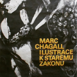 Marc Chagall Ilustrace K staremu Zakonu (Moïse et les tables de la loi NB)