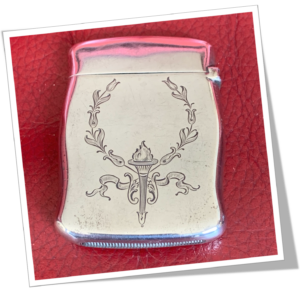 R. WALLACE 1895 TORCHE ART NOUVEAU