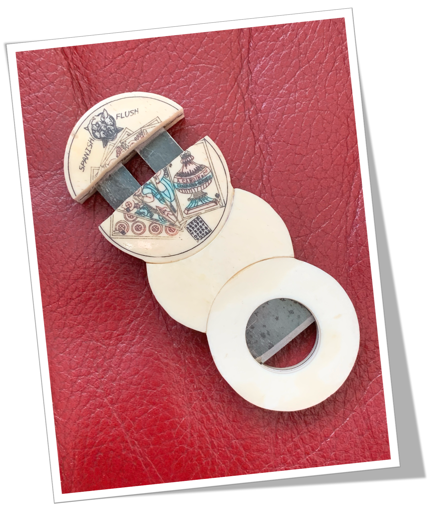 N.I 1900 SHUNGA SCÈNE EROTIQUE POKER JAPONISANT 1 GUIL.